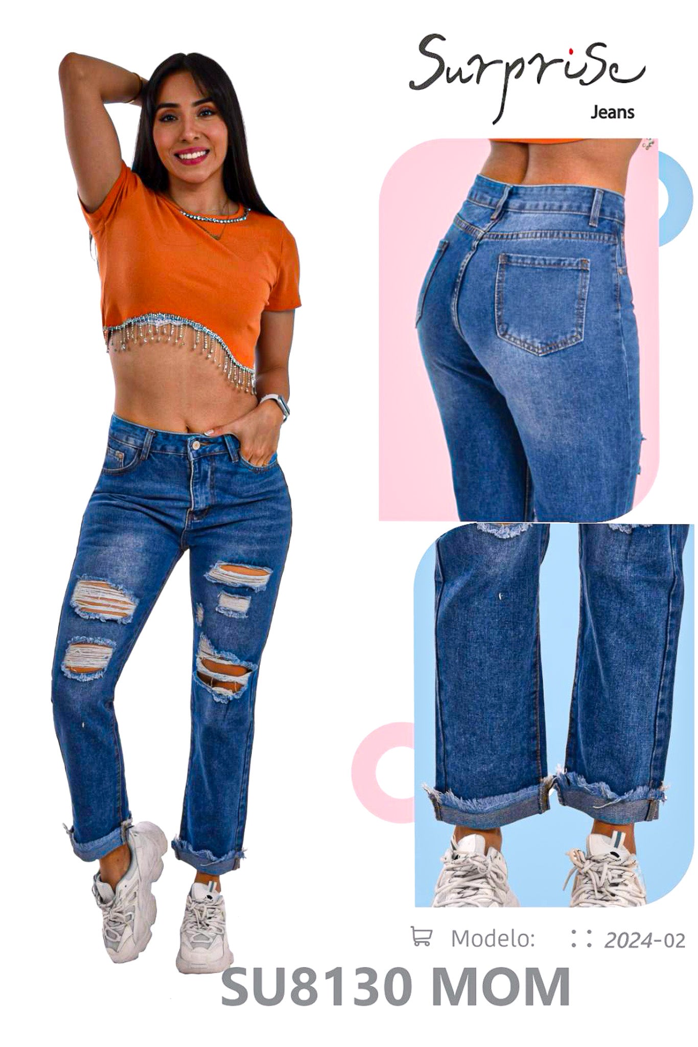 Pantalones Marca Surprise Surprise Pantalones Mom Jeans Mom Jeans