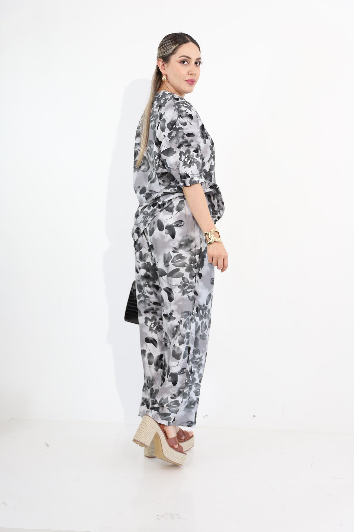 Conjunto De 2Pzs Blusa Y Pantalón