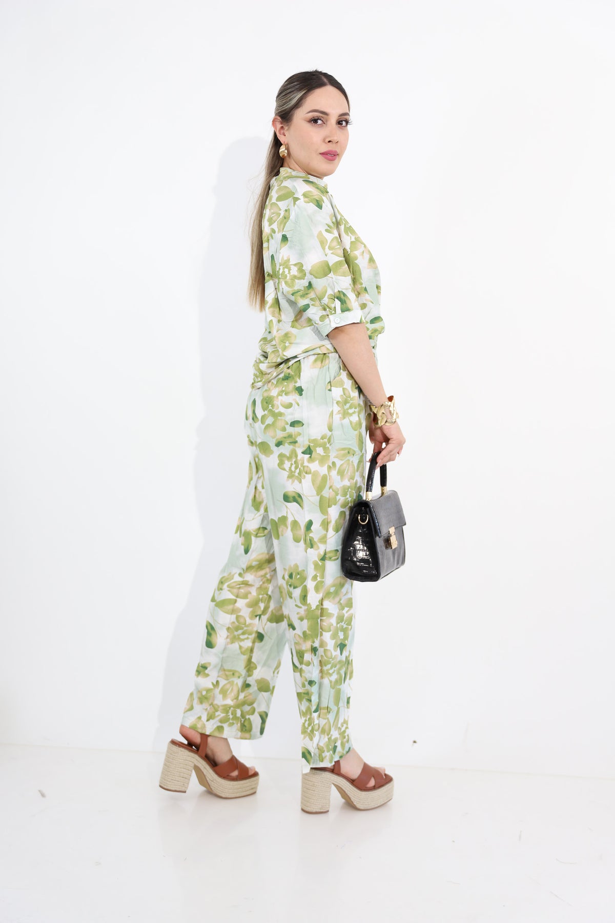Conjunto De 2Pzs Blusa Y Pantalón