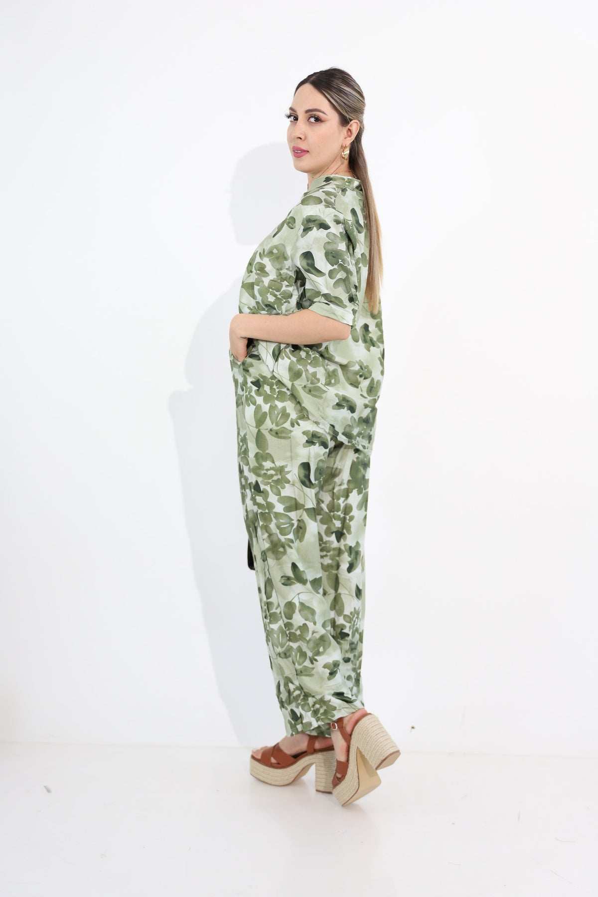 Conjunto De 2Pzs Blusa Y Pantalón