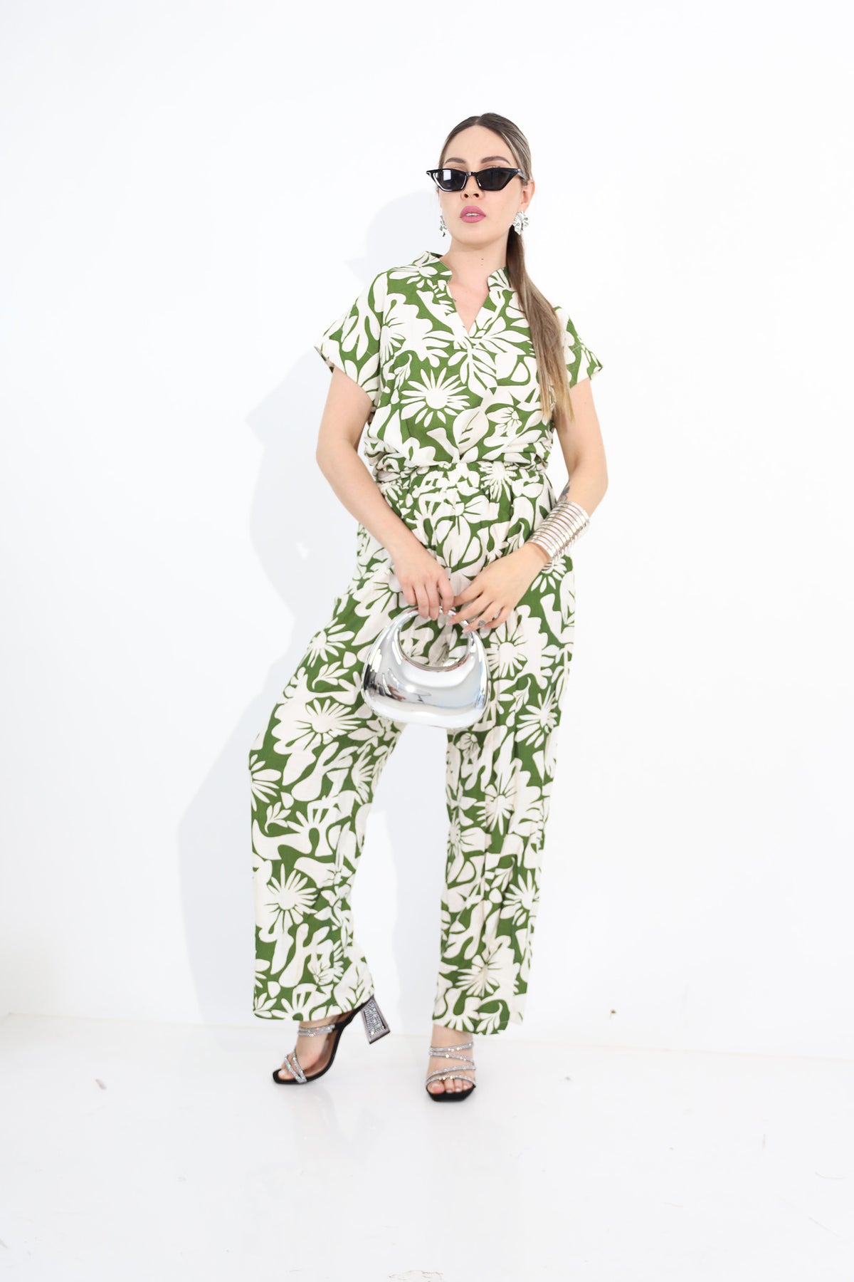 Conjunto pantalón blusa